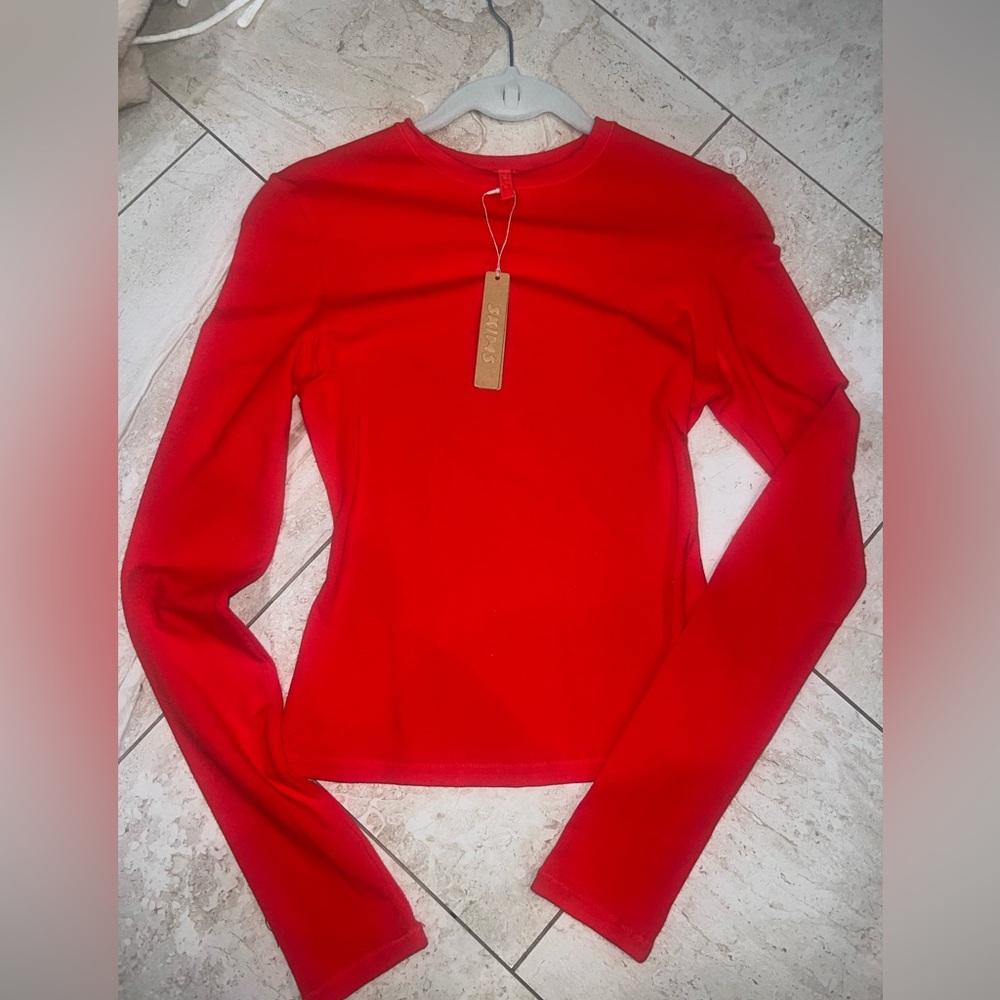 Skims cotton jersey long sleeve